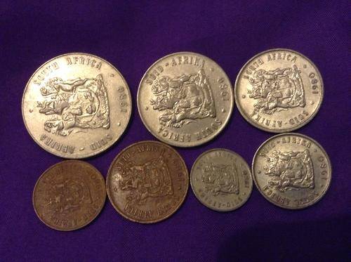 1980 2nd decimal SA coin set