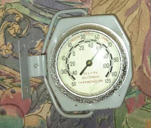 Tel-Tru Outdoor Thermometer