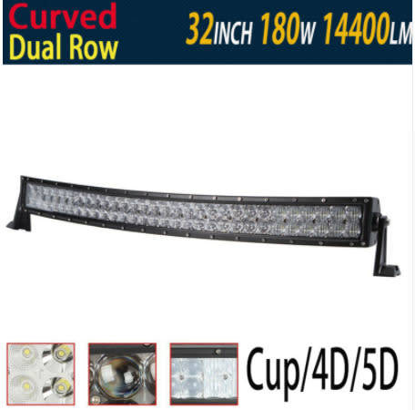 BRAND NEW !!! 180w 5D CURVED Super Bright LED bar for all 4x4 lovers!!!!