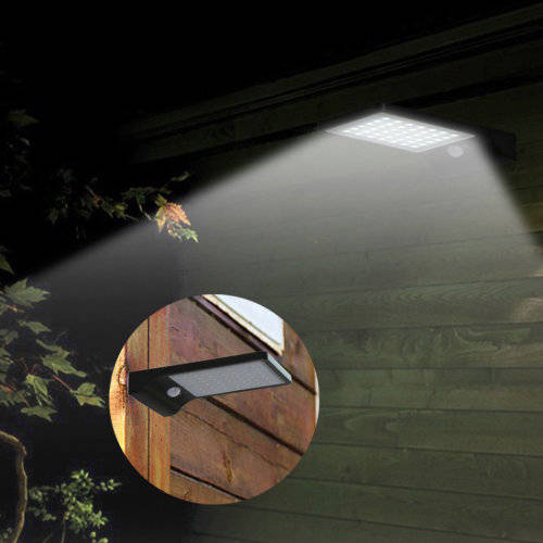 42 LED 20W Solar Power Street Light, PIR Motion Sensor, Waterproof, Night Sensor & Eco-friendly