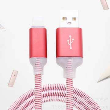 Micro USB - High Speed - Candy Color - LED Lighting - Charge & Date Cable - 2.4A