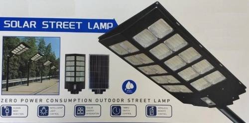 1000W High Quality Solar Charged - Double Sided - LED Street Light - 20 Node - Remote Controlled