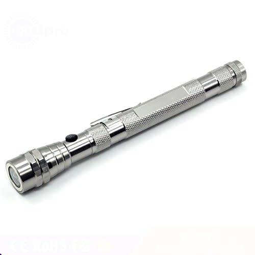Versatile Telescopic Workman's Torch - Flexible - Retractable - Magnetic