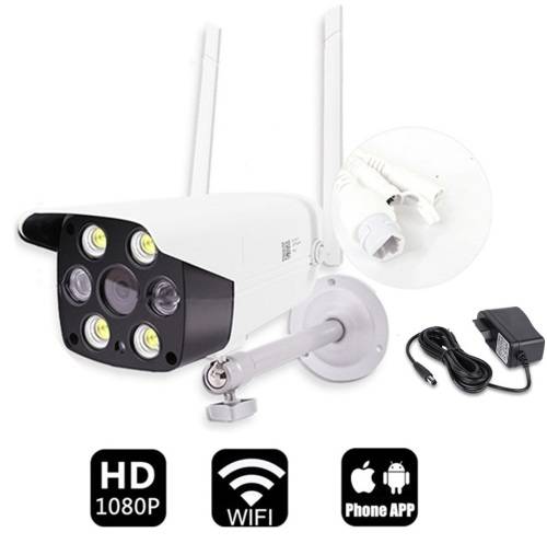 HD Smart Wifi Outdoor IP Camera - Remote Viewing - IP66 - IR Night Vision
