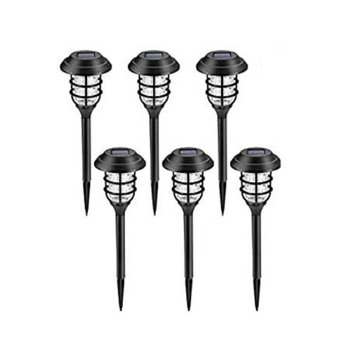 Solar Powered LED Outdoor Garden Pathway Lights - Pack of 6 - Creating a Magnificent Atmosphere!