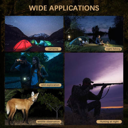 Digital Night Vision Monocular Camera Recorder - Manual Focus - Zoom Function