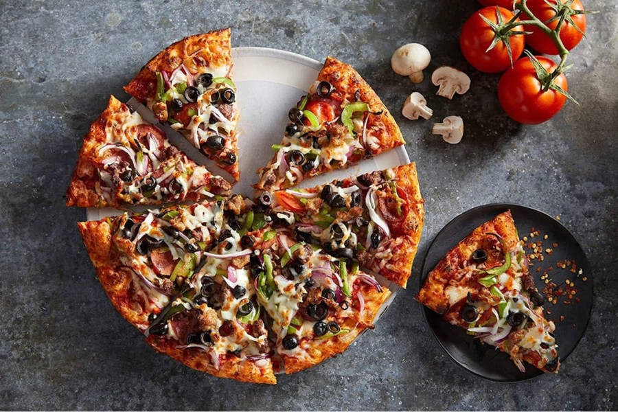 1500W RAF Electric Pizza Pan - Non Stick Coating - Easy to Clean