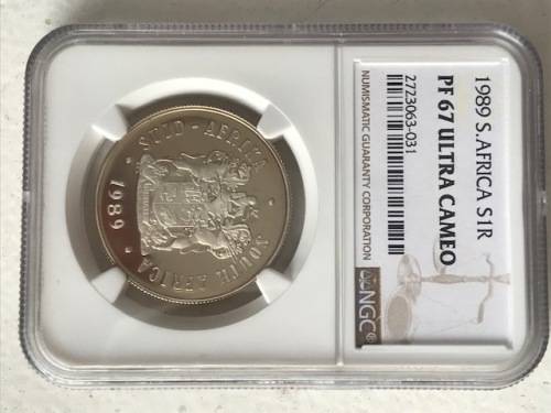 1989 silver R1 PF67 Ultra cameo