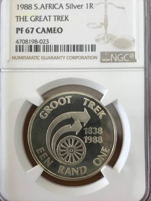 1988 Silver R1 Great Trek PF 67 Cameo