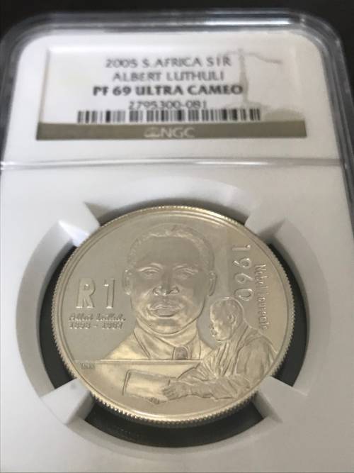 2005 Albert Luthuli PF69 Ultra Cameo