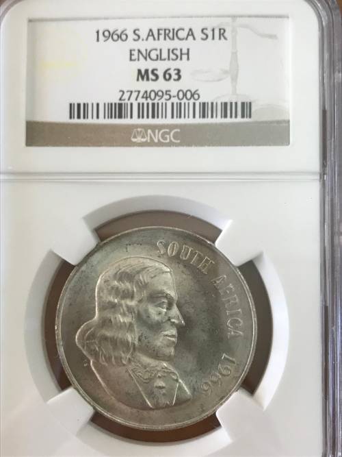 1966 Silver R1 English MS 63