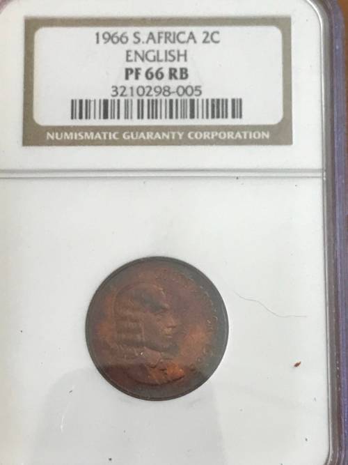1966 2 Cents English