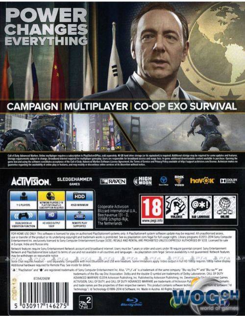 CALL OF DUTY: ADVANCED WARFARE