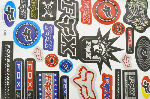 FOX DECALS/STICKERS R1.00 START!!