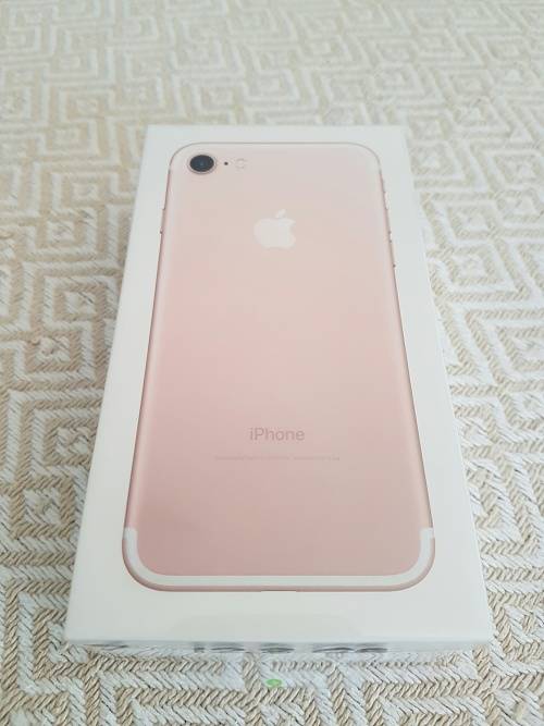iPHONE 7 - 128GB - ROSE GOLD - NEW!
