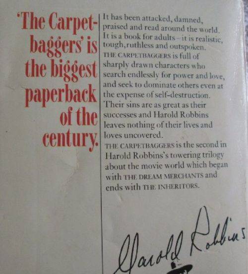 The Carpetbaggers - Harold Robbins