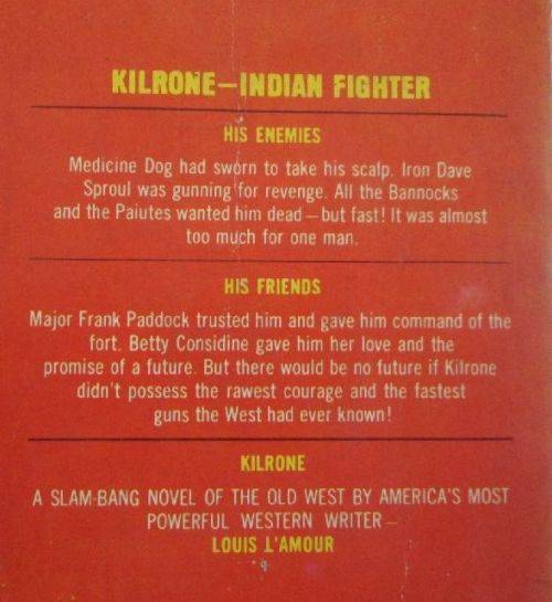 Kilrone - Louis L'Amour - Western