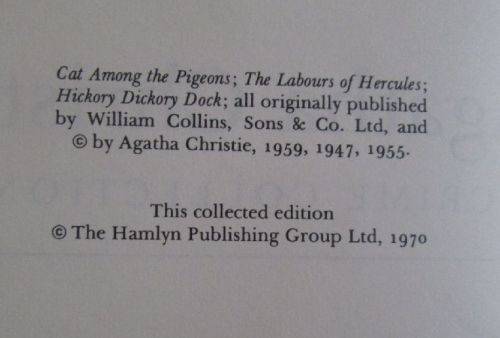 Agatha Christie Crime Collection - Cat Among the Pigeons, The Labours of Hercules, Hickory Dicory Do