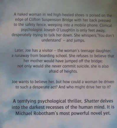 Shatter - Michael Robotham - Large Paperback
