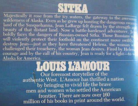 Sitka - Louis L'Amour - Western