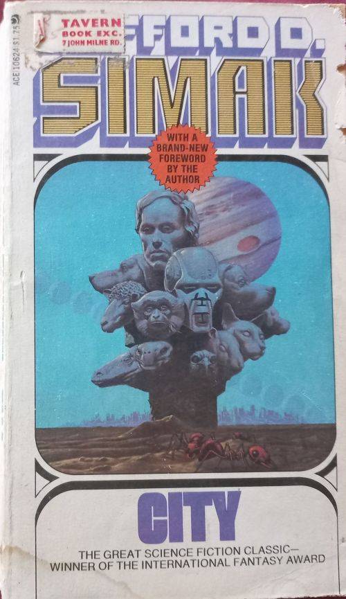 City - Clifford D. Simak - A SF Classic  - Softcover - Vintage Science Fiction