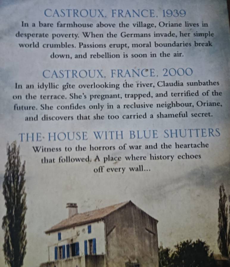 The House with the Blue Shutters - Lisa Hilton - 419 pages