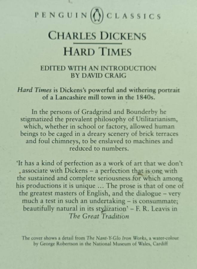 Hard Times - Charles Dickens - Softcover - 328 pages