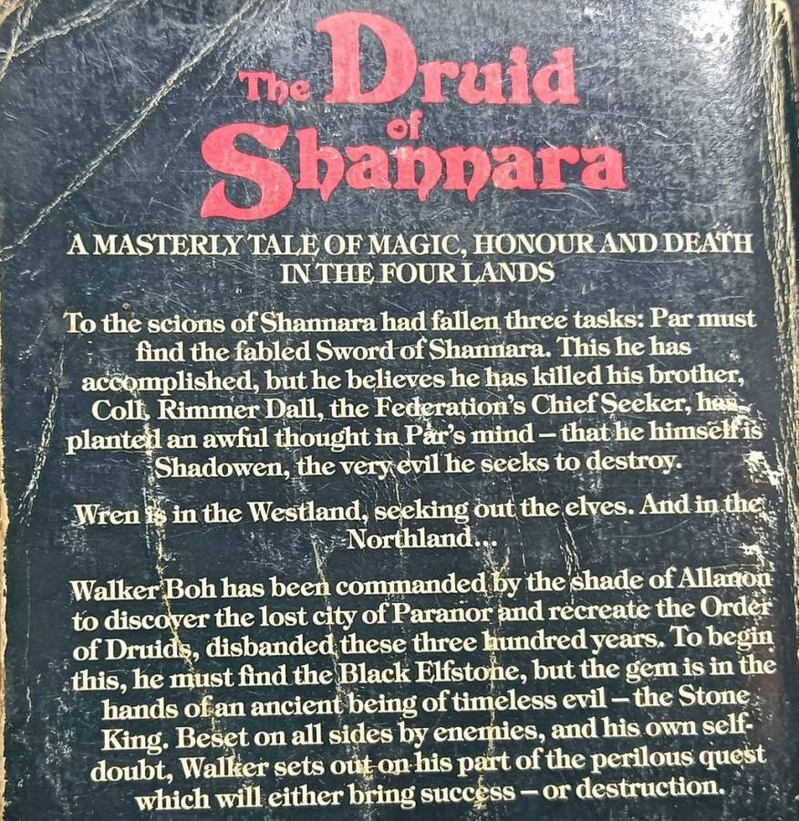 The Druid of Shannara - Terry Brooks - Book 2 of the Heritage series - Softcover - 471 pages