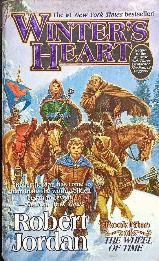 Winter`s Heart WOT book 9 - Robert Jordan - Softcover - 780 pages