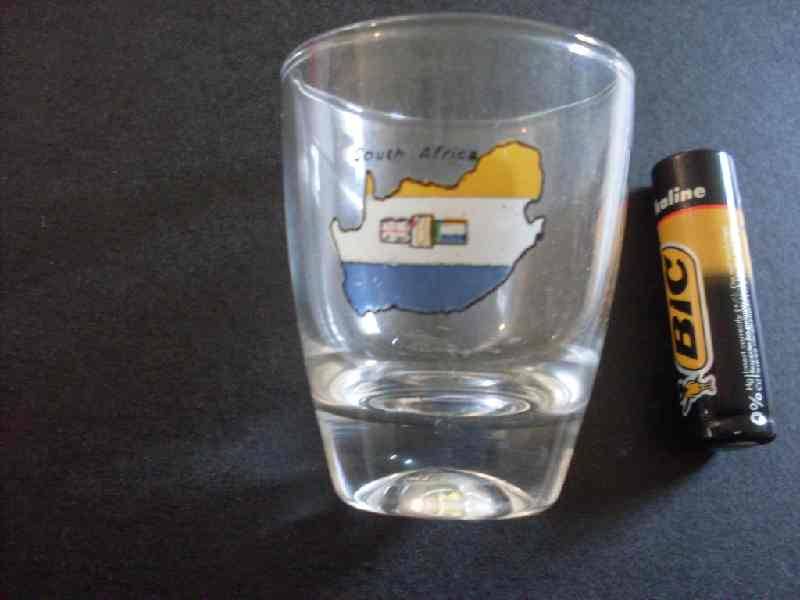 Old South African Shot Glass