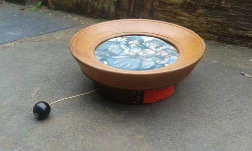 Vintage "REUGE" Edelweiss Music Box (Western Germany)