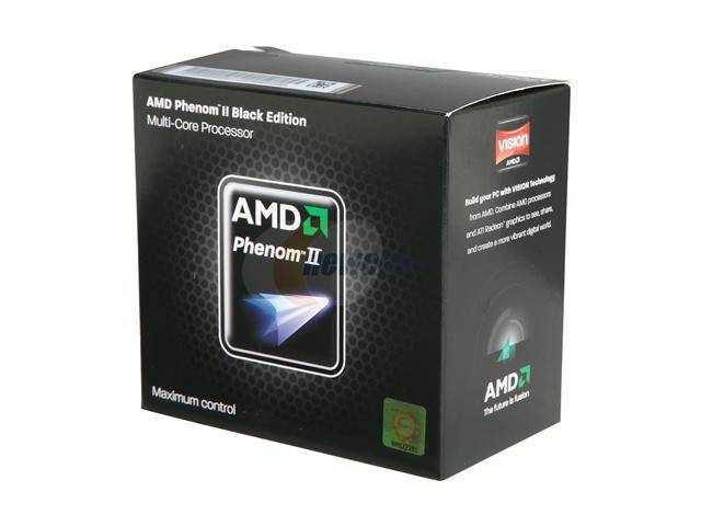 AMD Phenom II X4 965 Black Edition Quad-Core 3.4GHz Processor with Cooler