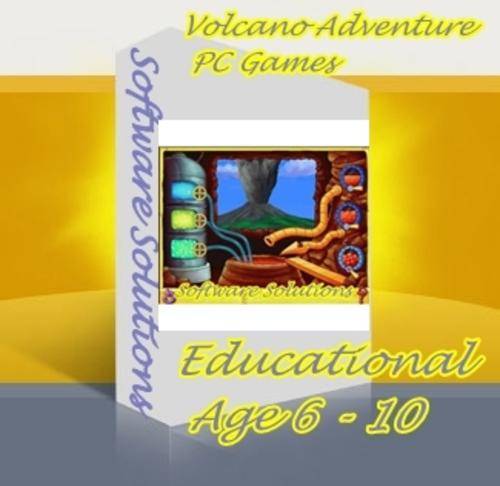The Volcano Adventure PC Games for Kids - Age 6 - 10 - Best educational software!