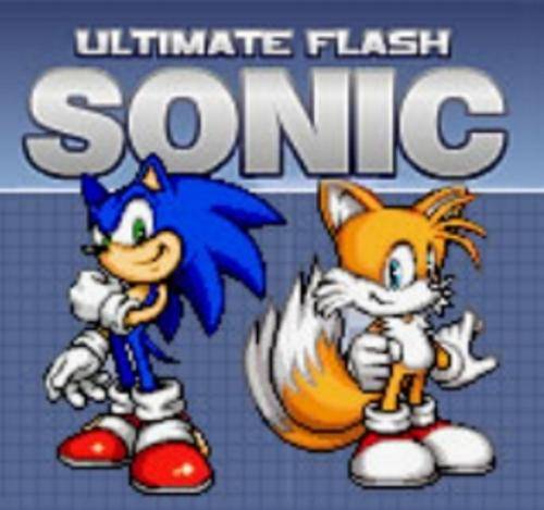 Ultimate Flash Sonic old-school with Knuckles Tails & Cream Retro 2D PC game Inc 10 BONUS Games