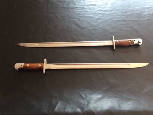 SAPS Bayonet - 2 x 1907 SAPS Bayonets