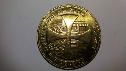 Paris Notre Dame 2009 Edition coin.