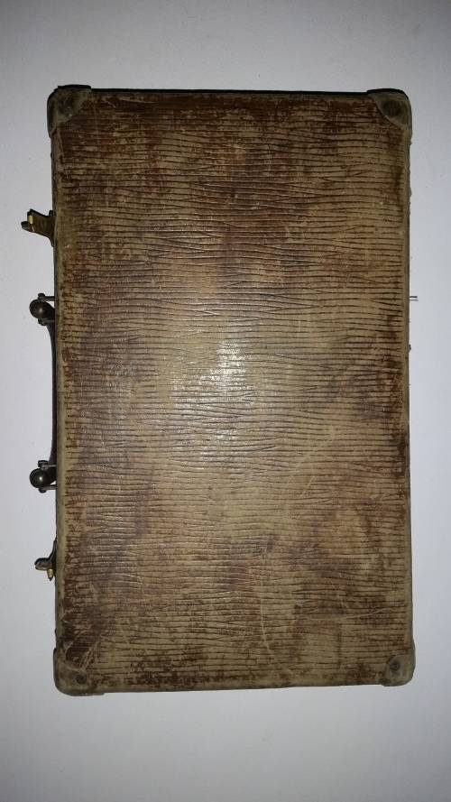 Vintage Box Case and Old Bibles.