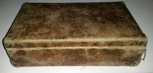 Vintage Box Case and Old Bibles.