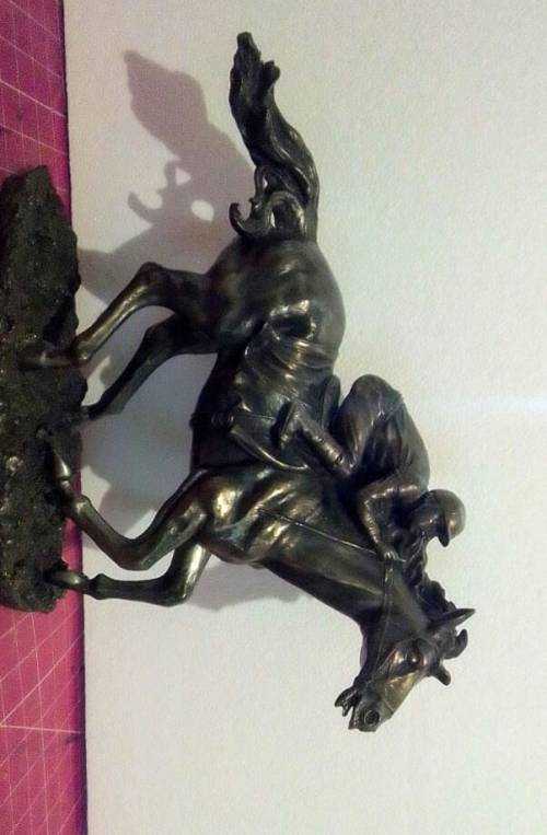 Horse and Jockey Ornament