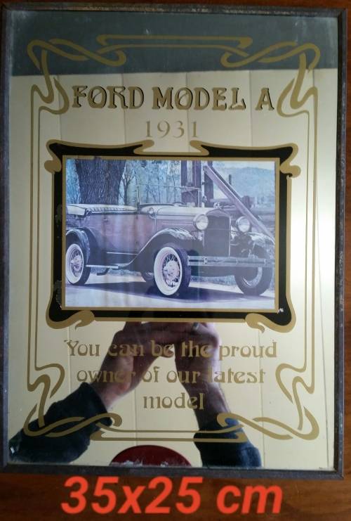 Vintage Ford Model A Sign