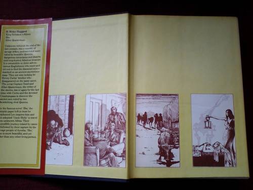 King Solomon's Mines, She, Allan Quatermain by H. Rider Haggard. H/C 1979