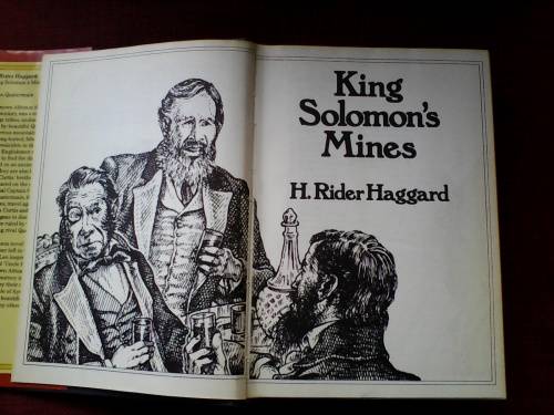 King Solomon's Mines, She, Allan Quatermain by H. Rider Haggard. H/C 1979