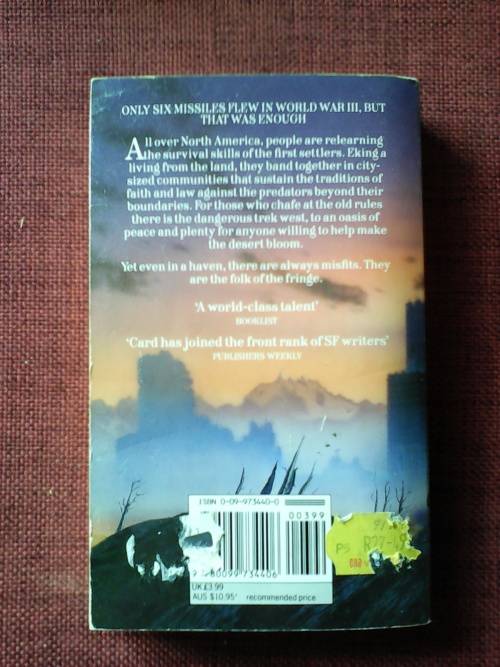 The Folk of the Fringe by Orson Scott Card. S/C. 301 pp.