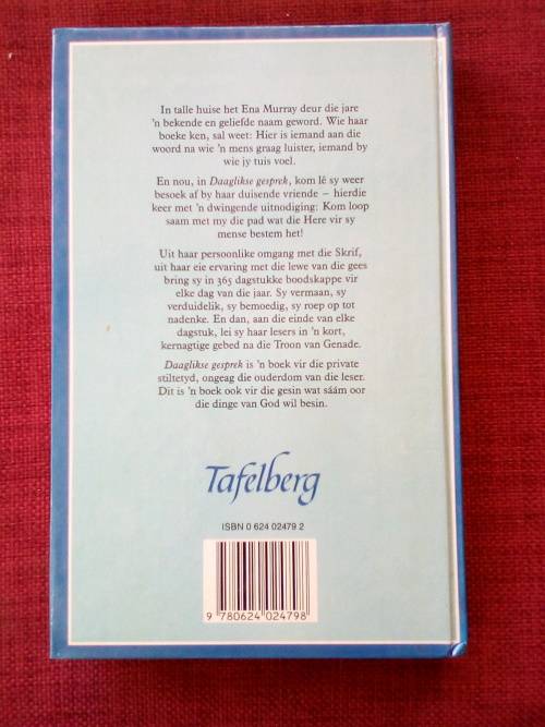 Daaglikse Gesprek deur Ena Murray. 1ste 1987. H/B. 302 pp.