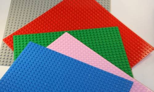 Lego Compatible Base Plates - Large 32x32 Dot/ 10x10 Inches/ 26x26 cm Baseplates Various Colours