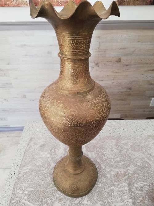 Brass Vase 50cm