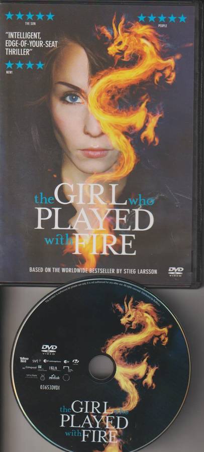 The Girl Who Played with Fire DVD movie action crime drama 7.1 out of 10 rated by 98000 viewers
