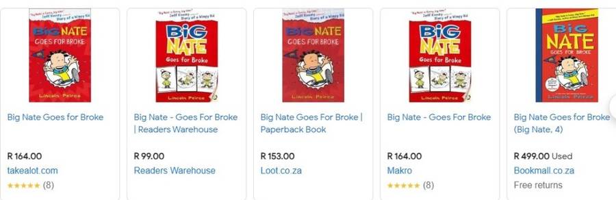 Big Nate goes for broke by Jeff Kinney author of Diary of A wimpy kid teen youngsters reading comedy