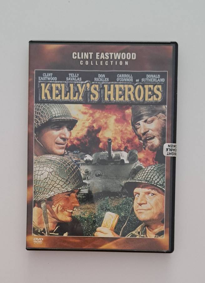 Kelly`s Heroes (1970) DVD movie adventure comedy world war II army collectable rare recce