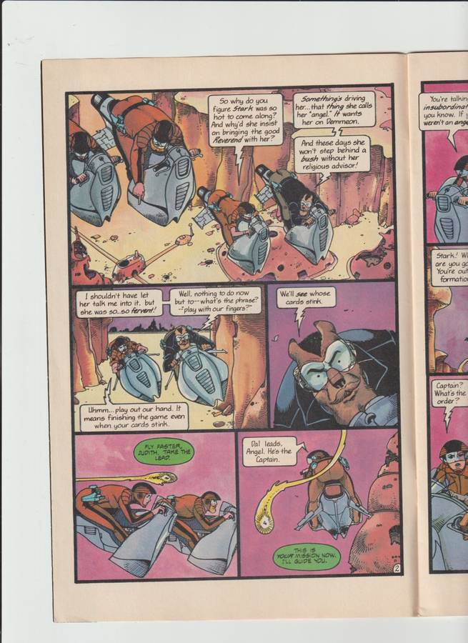 Upshot comics Flesh & Bones #3 (1986) rare old retro vintage comic book